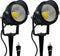 LED Outdoor Landscape Spotlight - 120V 12W Warm White Waterproof Spot Lights