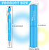 Eersida 4 Pieces Inspirational Bible Pens with Matching Gift Case, Refillable Purple Writing for Women and Men