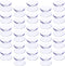 NUOBESTY 100pcs Glass Table Top Spacers Dual-Sided Non-Slip Suction Cups 10x20mm Furniture