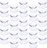 NUOBESTY 100pcs Glass Table Top Spacers Dual-Sided Non-Slip Suction Cups 10x20mm Furniture