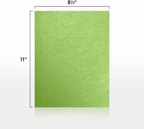 LUXPaper 8.5" x 11" Paper | Letter Size | Fairway Metallic | 80lb. Text | 50 Qty