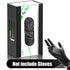 Mxsapve Magnetic Glove Box Holder, Disposable Glove Dispenser Wall Mount, Metal Glove Rack Organizer for Rubber Latex