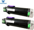 VICTORSTAR Compatible 6510 6515 Toner Cartridges, 2 Blacks?Extra High Yield?, 5500 Pages for Xerox Phaser & WorkCentre