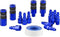 YOTOO Universal Air Coupler and Industrial Plug Kit, 15 Pcs Durable Aluminum Quick Connect Fittings