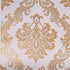 Lependor Damask Peel and Stick Wallpaper Removable Printed Stick Wall Paper Decorative Self Adhesive Shelf Drawer Liner Roll - 17.71" X 393" - 48.45 sq. ft. (17.71" X 32.8 ft,Gold Damask) by Lependor