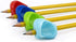 The Pencil Grip Pinch Grip, Ergonomic Writing Aid, Gloss Colored Pencil Grips, 6 Count - TPG-12706