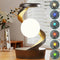 Generic Creative Design Table Lamp, Rotatable Hanging Light with 15w Wireless Charging Function,
