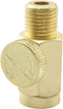 In-Line Air Flow Regulator TAODAN 2PCS 1/4" NPT Male to Female Quickun Pneumatic Brass In-Line Air Flow Regulator Valves, Air Pressure Compressor Tool