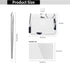 Loklneyk Let's Roll Golf Cart Abs Hard Vertical Plastic Card Sleeve with Transparent Window, Suitable for Id Card
