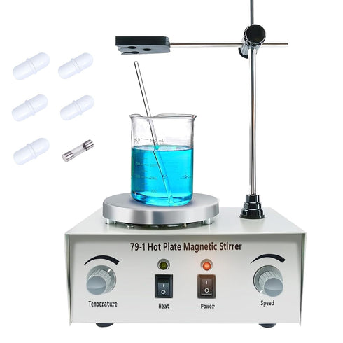 YaeCCC 1000ml Magnetic Stirrer Hot Plate Mixer, Lab Stirrers, 2400 RPM Stir Plate
