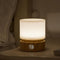 Smilodon Timer Night Light,Dimmable LED Bedside Lamp,Night Light Kids and Baby Nursery,Woodgrain,Sleep