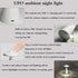 ANQIA 3 UFO Led Night Light for Kids,Flicker-Free USB Rechargeable Light Bedside Desk Lamps with Lighting Modes