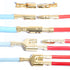 4.0mm Diameter Bullet Terminals Quick Connector, Insulating Sleeves, Brass Electrical Crimping Plug for Car Cold Cable