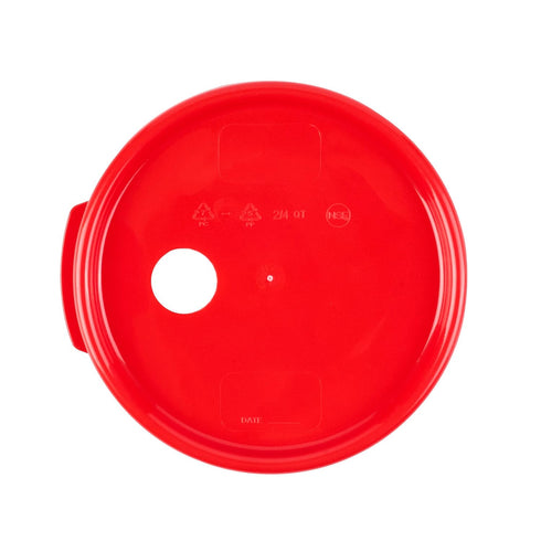 Restaurantware-Met Lux 7.25 x 7.25 Inch Plastic Lid, 1 Disposable Flat Lids