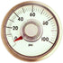 Milton Center Back Mount Pressure Gauge 638-7, 0-160 PSI Pressure Range, 1/8" Male NPT for Compressors