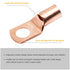 TKDMR 195Pcs Copper Wire Lugs AWG2 4 6 8 10 12 with Heat Shrink Set for Battery Cable Ends