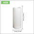 Waterproof Outdoor Flameless Pillar Candles with Timer Battery Operated Electric LED Candle Set for Gift Home D cor Party Wedding Supplies Garden Halloween Christmas Decoration, 2 Pack, 3 x 7 by Smallpenglai