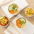 8-Ounce 50 Frozen Coppetta Dessert Cups, Disposable Ice Cream Cups - Lids Sold Separately, Sturdy, Gray Paper Yogurt