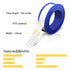 4 Rolls Teflon Plumbers Tape, 1/2 Inch(W) X 520 Inches(L), Pipe Sealing & Plumbing Thread Tape, PTFE Water Sealant for