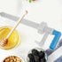 18.5 Inch SHOWERORO Manual Honey Extractor Honey Filling Pump Beekeeping Equipment for Efficient Transfer and Syrup