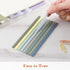 BAYTORY 1060 Sheets Transparent Sticky Tabs, Clear Sticky Notes Markers for Book Annotation and School