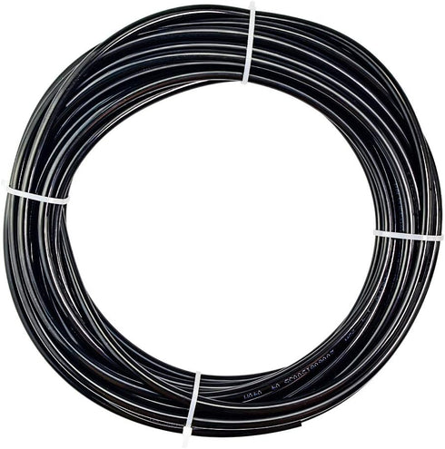 TAILONZ PNEUMATIC Black 4mm or 5/32 inch OD, 2.5mm ID Polyurethane Air Hose Pipe Tube, 10 Meter