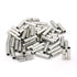 Baomain 75pcs Copper Metal Uninsulated Wire Ferrule Cable Crimp Terminals, 10-12 AWG, 14-16 AWG, 18-22 AWG