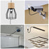 Outlet Light Socket Adapter, Screw in Outlet Socket, E26 Light Bulb to Outlet Socket Converter for Porch Light, Camera,
