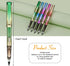 Inkless Pencil with Eraser, 5 Sets Infinity Pencil Everlasting Pencil, Reusable Infinite Pencil with Extra 5 Eraser & 5 Replaceable Nibs, Endless Pencil for Home Office School Writing Drawing by Ainiv