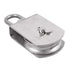 Rocaris 2 Pack M75 Lifting Single Pulley Roller, 1700 lbs Heavy Duty Stainless Steel Swivel Pulley Block