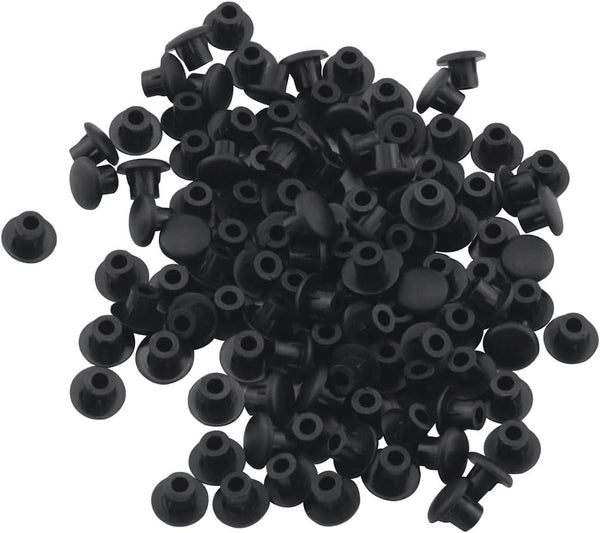 JianLing 300PCS Plastic Plug Hole Plugs 5mm Furniture Round Plugs Decorative Covers for