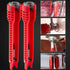 8-in-1 Multi-purpose Faucet and Sink Installer Wrench for Toilet Bowl, Sink, Bathroom, Kitchen Plumbing Repair (Red)