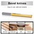 HOHXEN 1/4-Inch 3/8 Inch 3 Inch (Pack 1) Double Flute Straight Bits, Shank Straight Router Bits Width Woodworking