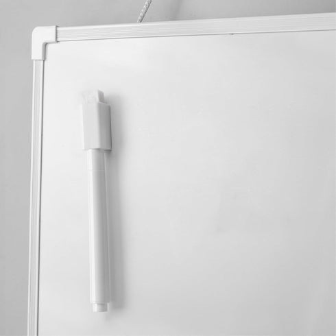 Double Sided White Board Dry Erase, 11" x 14" Mini Hanging Whiteboard for Home School Office