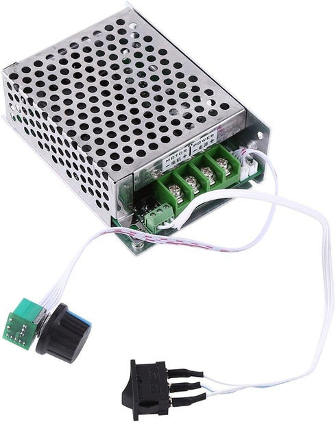 Motor Speed Controller Switch, DC PWM Motor Controller for Brushed DC Motor Speed Control DC10V to 50V 30A
