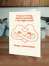 Brainbox Candy - Funny Anniversary Card - 'One Night Stand' - Cute Cards For Husband Wife Boyfriend Girlfriend Partner