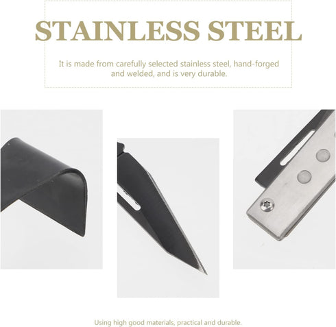 Bark Removal Tool, Stainless Steel Bark Stripper and Scraper for Garden Tree Bark Cutting