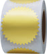 Hybsk 300pcs Notary Seals 2 inch Embossing Stickers, Gold Metallic Certificate Sealing Labels for Awards