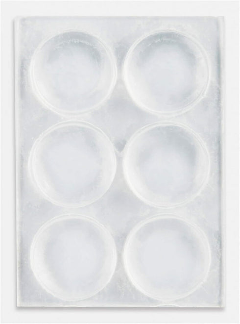 Scotch Clear Adhesive Bumper Pads, 20 PCS, Self-Stick Rubber Pads 1/2" Round, Transparent, Sound Dampening