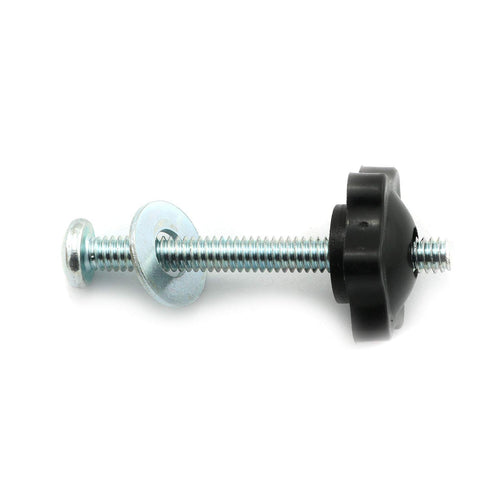 RuiLing 8 Set T-Track Knobs Kit - Hex Head Manual Nut with Full Thread Outer Bolts and Washers for DIY Projects