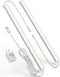 Plug-in Under Cabinet Lighting, Dimmable Under Counter Lights for Kitchen, 2pcs 12