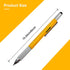 Stocking Unique Gadget Stuffers, 6 in 1 Pens, Multitool Pen Construction Tools, Office Supplies DIY Gifts for Dad