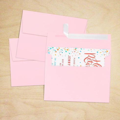 LUXPAPER A7 Invitation Envelopes - 5 x 7 Cards - 80 lb. Candy Pink - 250 Pack