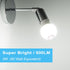 Motion Sensor Light Bulbs, 9W A19 LED, 60W Equivalent, E26 800lm 5000K Daylight, Dusk to Dawn, 2 Pack for Indoor Outdoor
