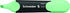 Schneider Job Pastel Highlighter, Chisel Tip, 1 + 5 mm, Black Barrel, Mint Ink, Box of 10 Highlighters (1524), Green