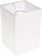 DECHOUS Linen Lampshade, Rectangular Lamp Shade Beige Boho Lampshade Replacement, 5.5"x7.86" Small