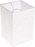 DECHOUS Linen Lampshade, Rectangular Lamp Shade Beige Boho Lampshade Replacement, 5.5"x7.86" Small