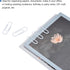 MECCANIXITY 400 Count Small Paper Clips 1.1 Inch Vinyl Coated with Box for Organizing Office Home White