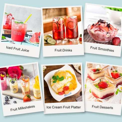 Generic 500ML Frozen Mini Ice Cream Maker, One Touch Dessert Machine for Gelato Sorbet Yogurt, Personal Mini Ice Cream