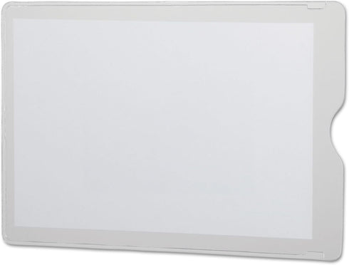 Oxford OXF65006 Utili-jacs Clear Vinyl Envelopes, Top Load, 4 x 6 Insert Size, 50/Box